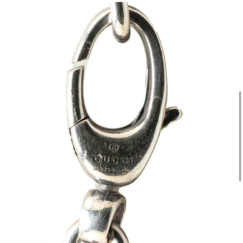 Gucci 925 Silver Heart Pendant Necklace - Picture 4 of 9